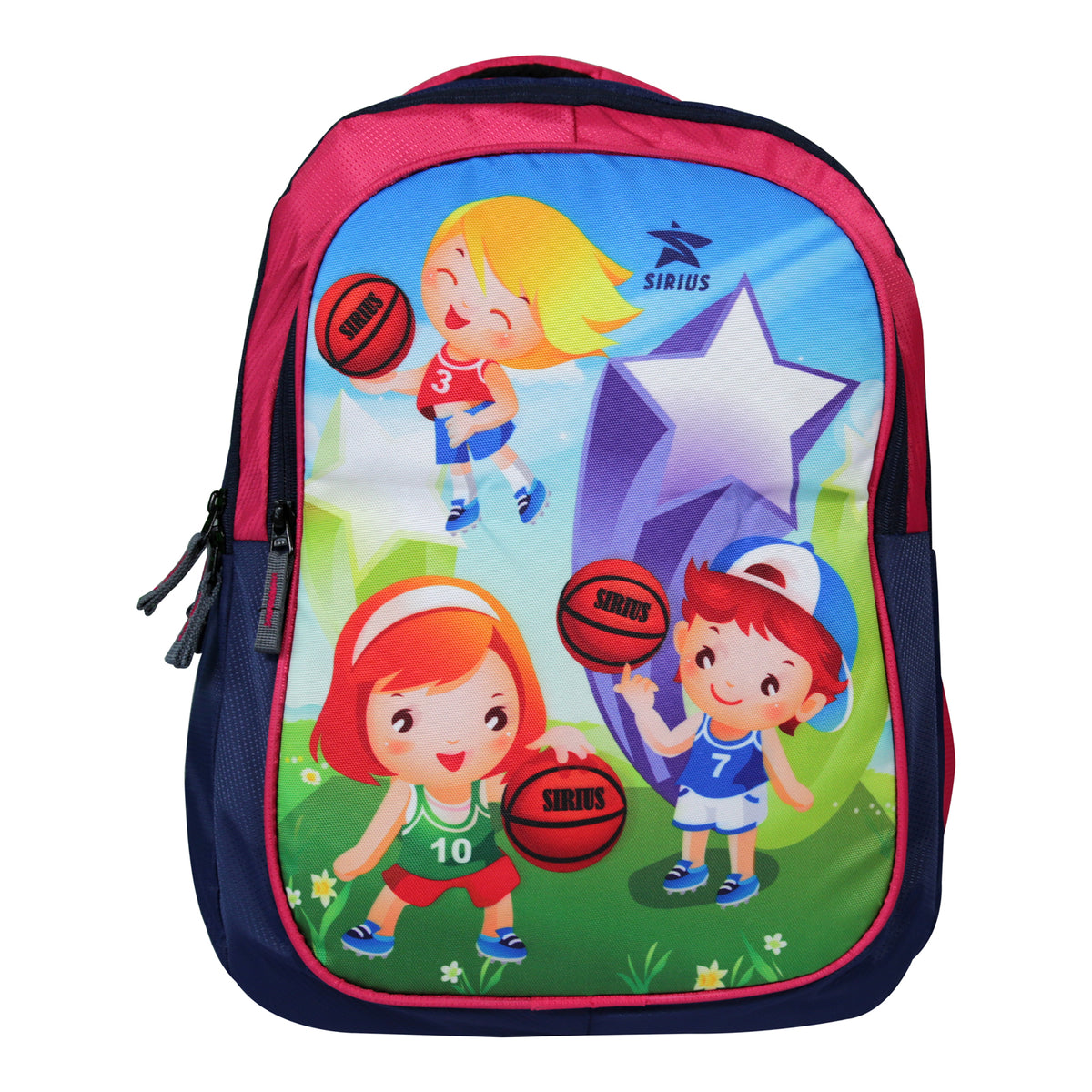 Sirius Baby-bag-V4 Pink & Navy Blue