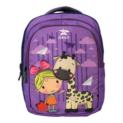 Sirius Baby-bag-V3 Girafee theme Purple & Blue