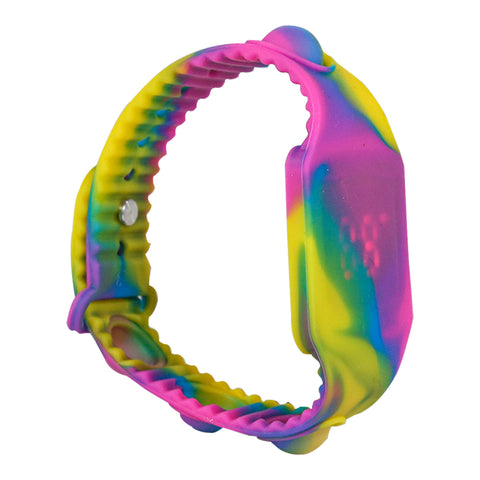 Image of Smily Kiddos Fancy Digital watch- Purple Green