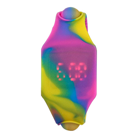 Image of Smily Kiddos Fancy Digital watch- Purple Green
