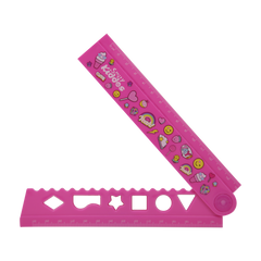 Smily Kiddos Fold Up Ruler Pink