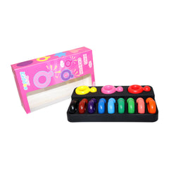 Smily Kiddos fancy Ring Crayon set - 12