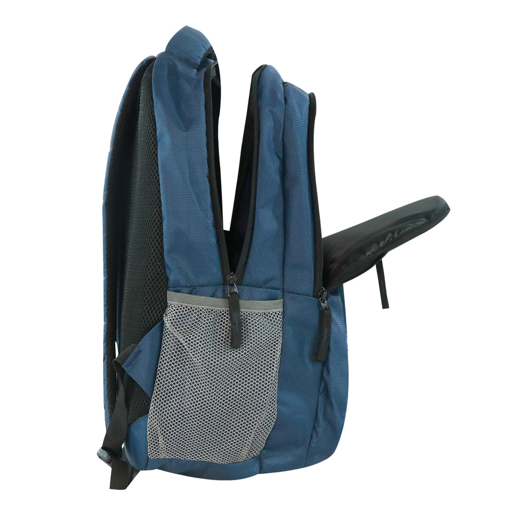 SIRIUS Laptop LTP 06 Backpack Spiral print BLUE Black Smily Kiddos
