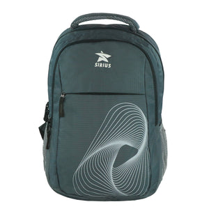 SIRIUS Laptop  LTP 06 Backpack Spiral print  GREY