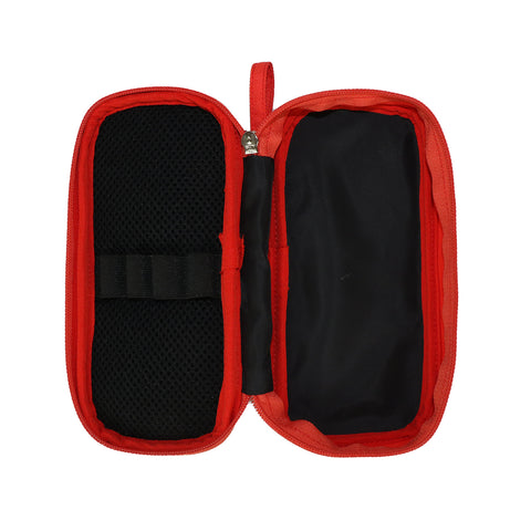 Image of Smily Kiddos Zipper Pencil Pouch Kitty - Red