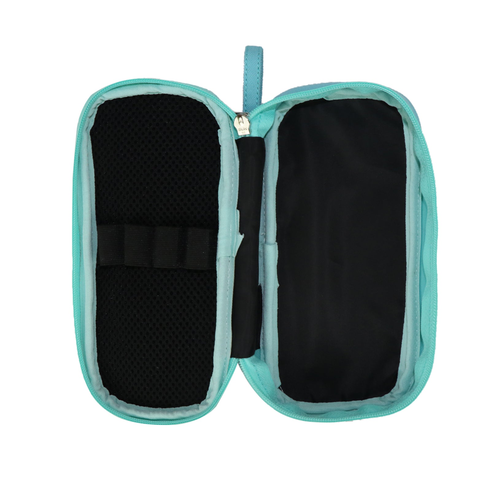 Smily Kiddos Zipper Pencil Pouch Narwhale Light Blue