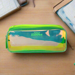 Smily Gleamy Pencil Pouch Green