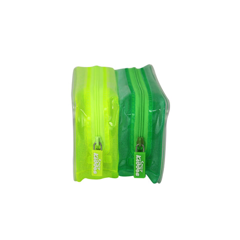 Image of Smily Gleamy Pencil Pouch Green