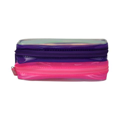 Image of Smily Gleamy Pencil Pouch Pink