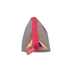 Smily Holograph Pencil Pouch Pink