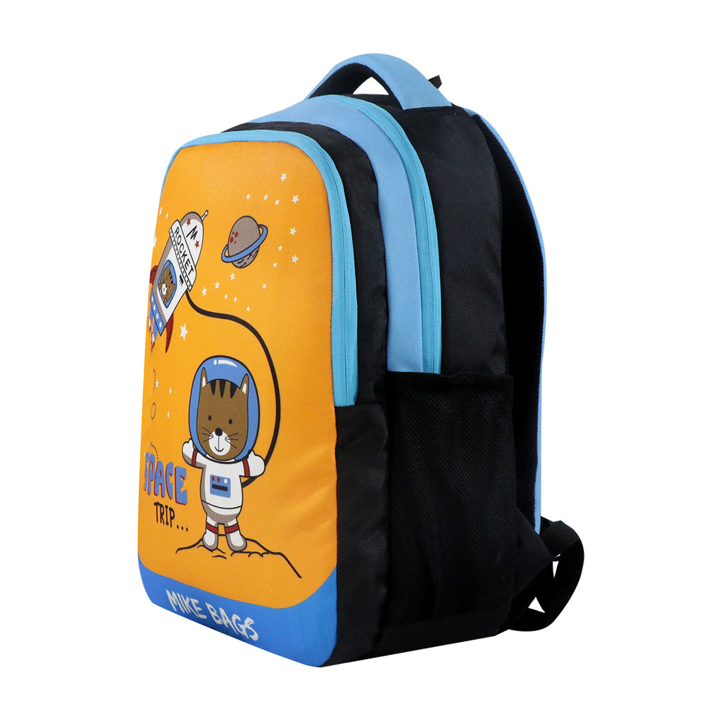Mike pre school Backpack  Space Kitty-Orange