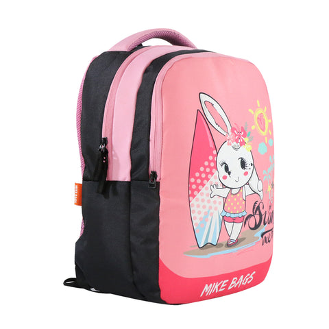 Image of Mike 13 ltrs pre school Backpack for Unisex kids Elephant and Rabbit Theme