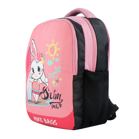 Image of Mike pre school Backpack -Summer Bunny Pink
