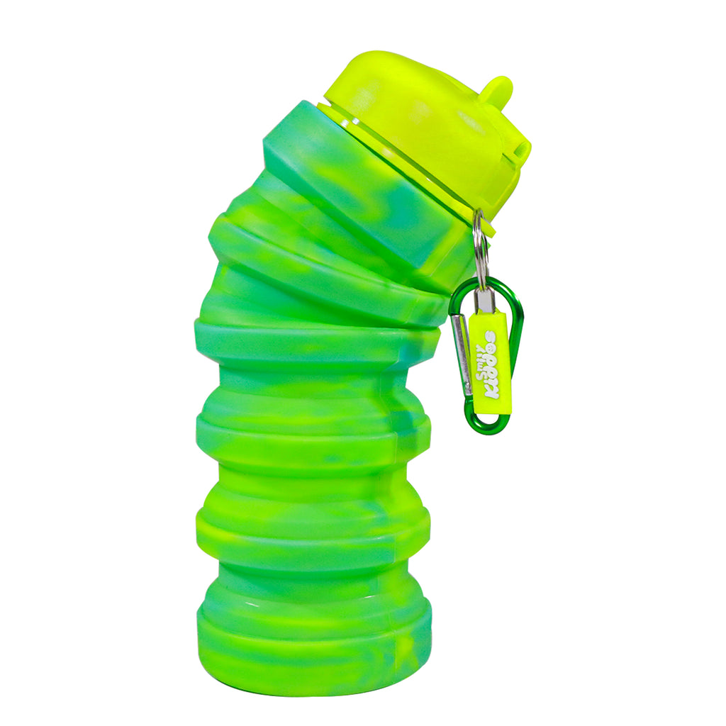 Smily kiddos Silicone Lemon Green Water Bottle