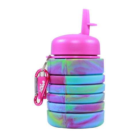 Image of Smily kiddos silicone Multicolor Water Bottle