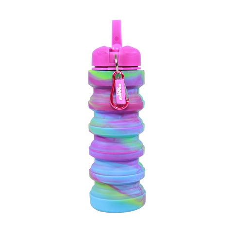 Image of Smily kiddos silicone Multicolor Water Bottle