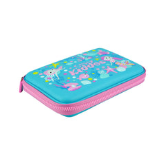 Smily Kiddos Single Compartment Pencil Case Light Blue