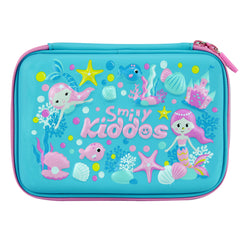 Smily Kiddos Single Compartment Pencil Case Light Blue