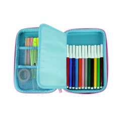Smily Kiddos Single Compartment Pencil Case Light Blue