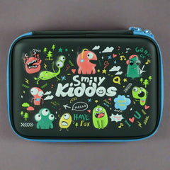 Smily Kiddos Single Compartment Pencil Case Black