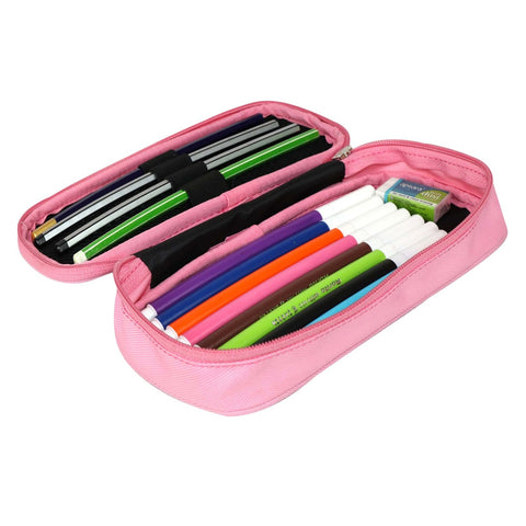 Image of Smily Kiddos Zipper Pencil Pouch Unicorn Light - Pink