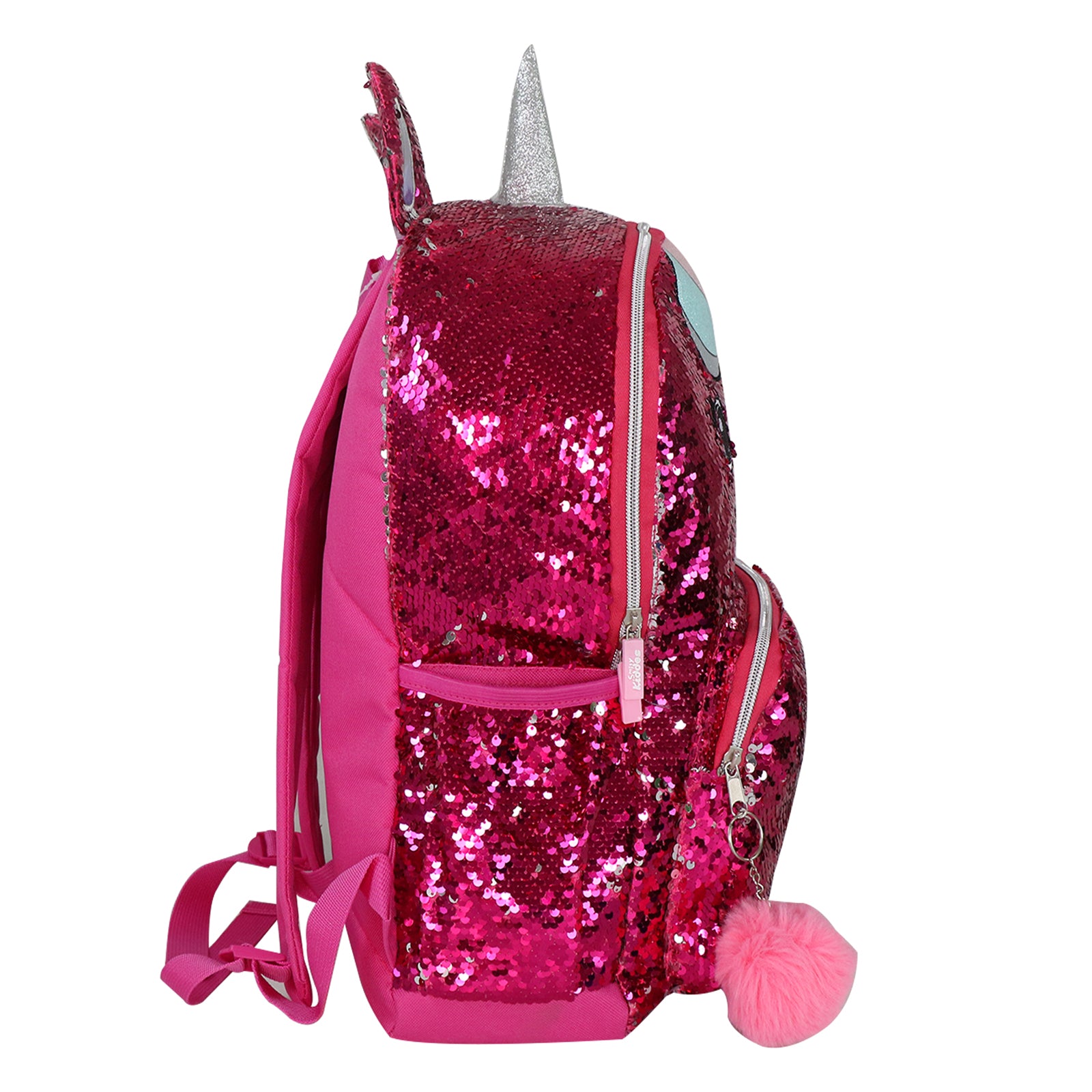 Sequin Unicorn Backpack Pink