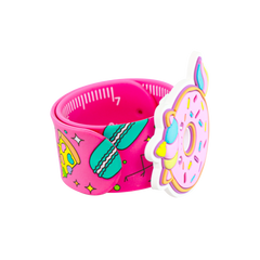 Smily Kiddos Fancy Slap band Donut Theme PINK