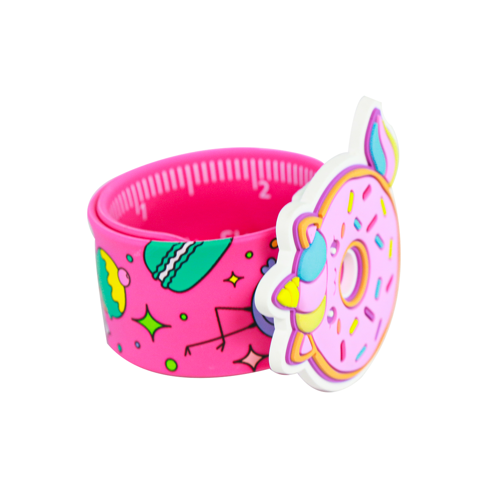 Smily Kiddos Fancy Slap band Donut Theme PINK