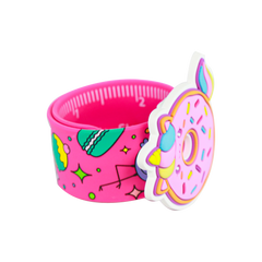 Smily Kiddos Fancy Slap band Donut Theme PINK