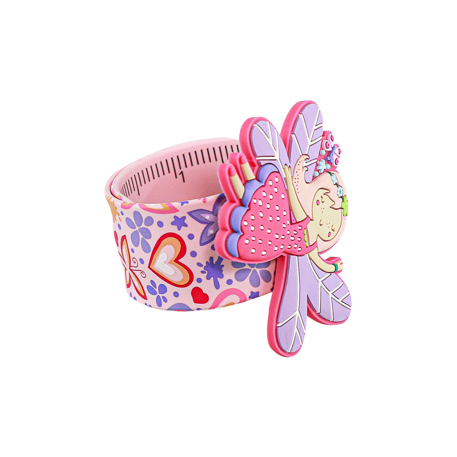 Smily Kiddos Fancy Slap band Fairy Theme Pink