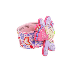 Smily Kiddos Fancy Slap band Fairy Theme Pink