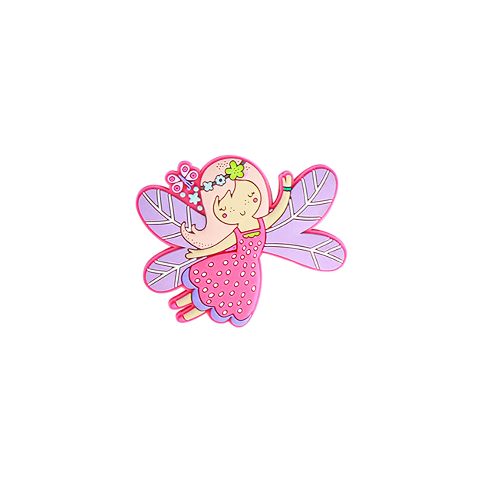 Smily Kiddos Fancy Slap band Fairy Theme Pink