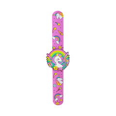 Smily Kiddos Fancy Slap band Unicorn Theme Purple