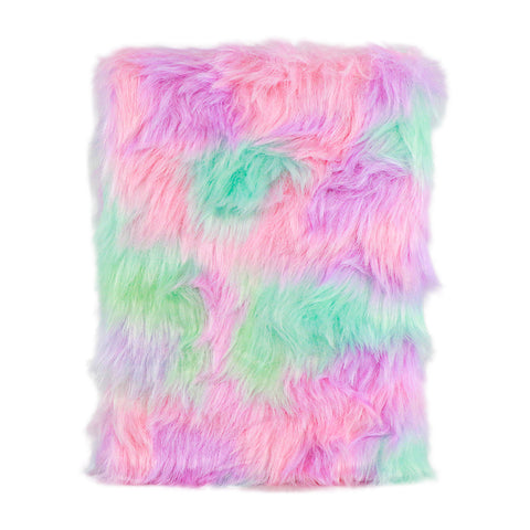 Image of Smily Kiddos Serene Unicorn theme fluffy Notebook Pink