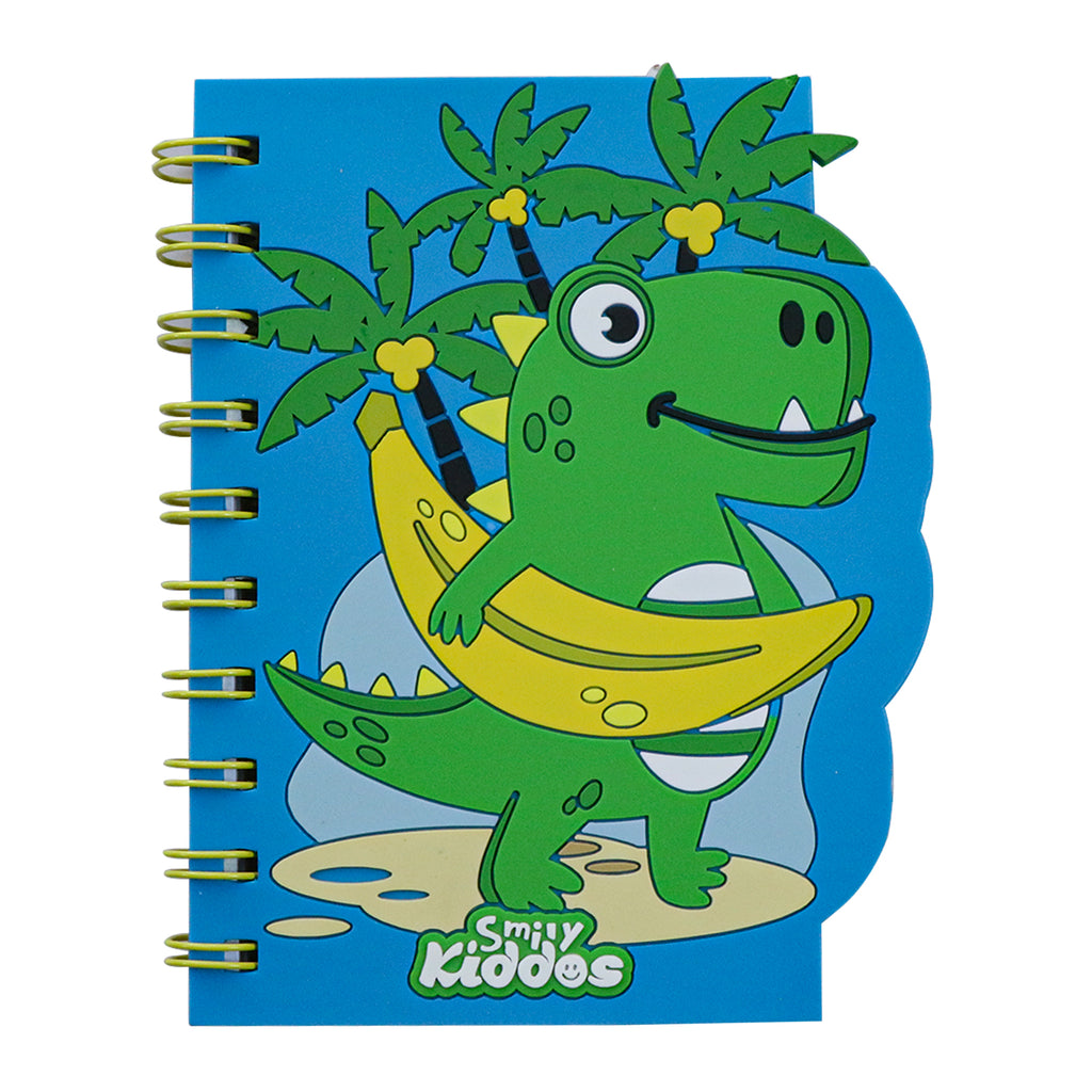 Smily kiddos Spiral Notebook Beach Dino - Blue
