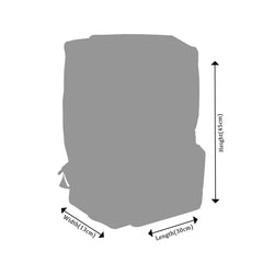 Fancy Backpack pink dimensions