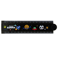 Smily Kiddos Fold Up Ruler Black
