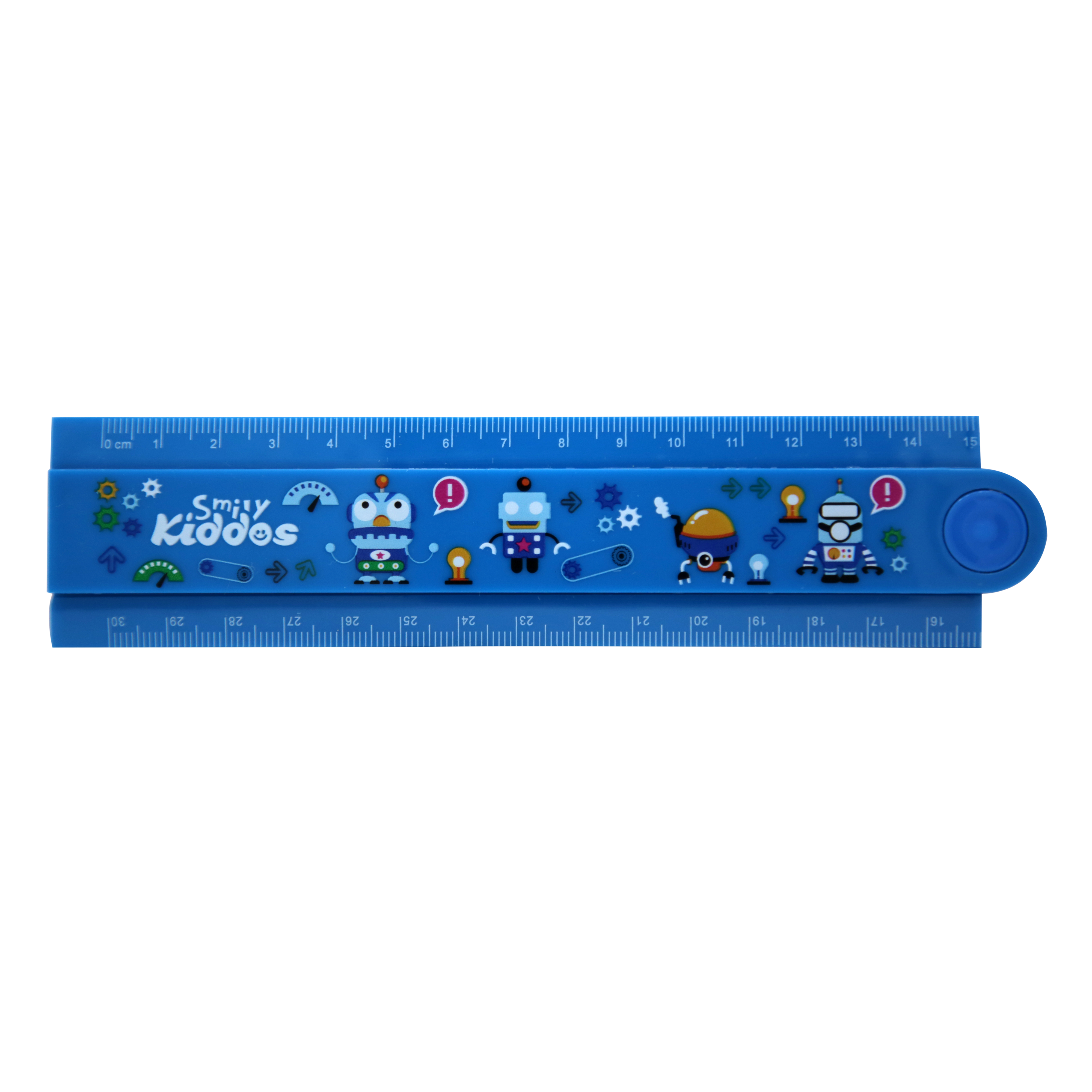 Smily Kiddos Fold Up Ruler Blue
