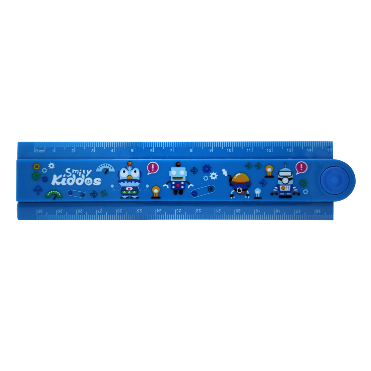 Smily Kiddos Fold Up Ruler Blue