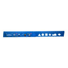 Smily Kiddos Fold Up Ruler Blue