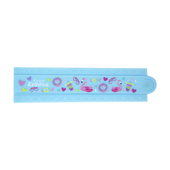 Smily Kiddos Fold Up Ruler Light Blue