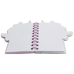 Smily kiddos Spiral Notebook Ice cream Unicorn - Light Pink
