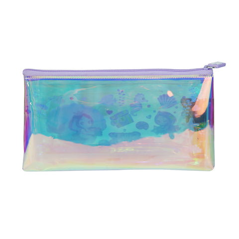Image of Smily Mermaid Pencil Pouch with Drift Glitter