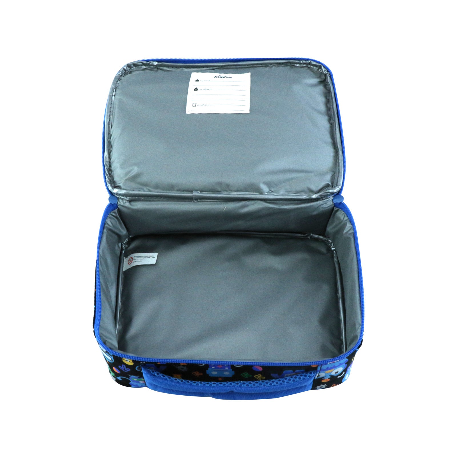 Smily Kiddos Multi Compartment Lunch Bag Blue