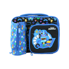 Smily Kiddos Multi Compartment Lunch Bag Blue
