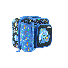 Smily Kiddos Multi Compartment Lunch Bag Blue