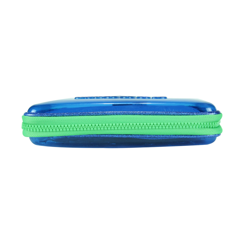 Smily Pvc Pencil Case Blue