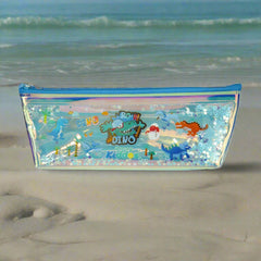 Smily Shiny Pencil Case - Dino