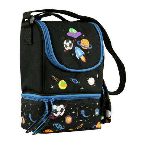 Image of Smily Strap Lunch Bag Black