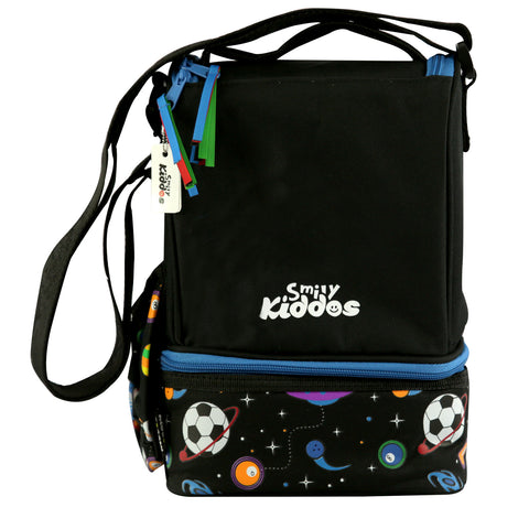 Image of Smily Strap Lunch Bag Black